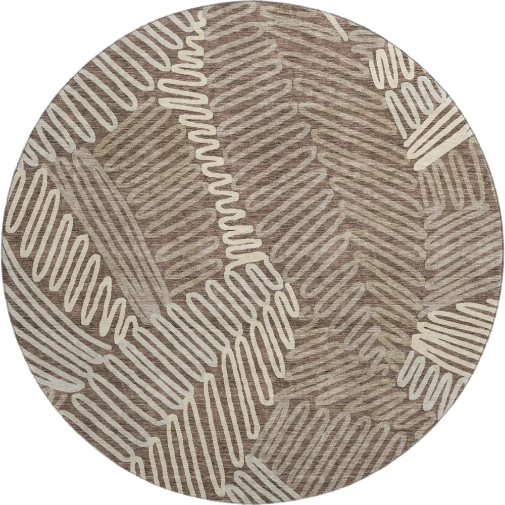 Mayfield AMF904 Chocolate 8' x 8' Rug