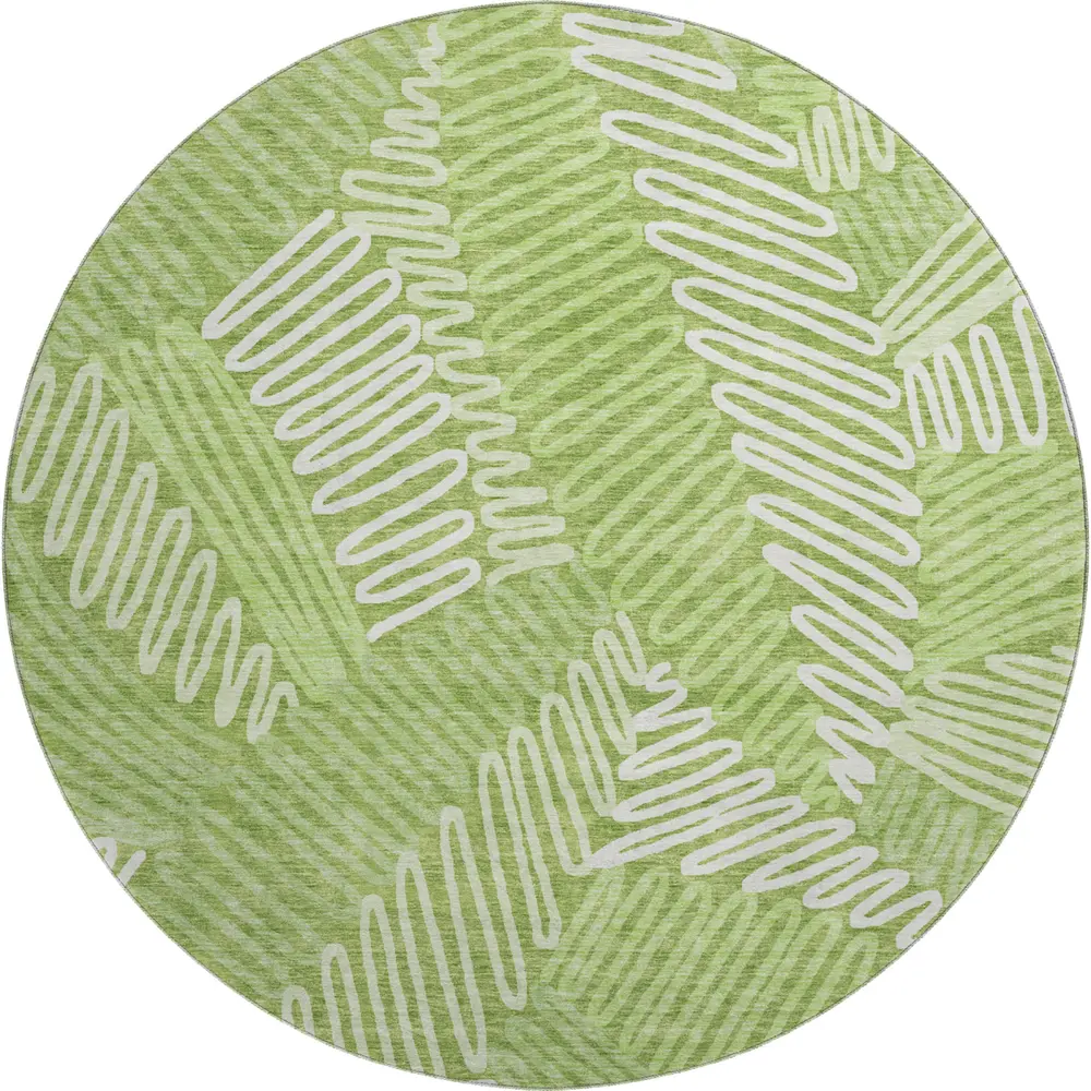 Mayfield AMF904 Lime 8' x 8' Rug