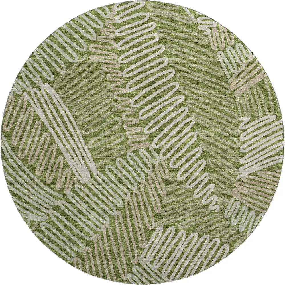 Mayfield AMF904 Olive 8' x 8' Rug