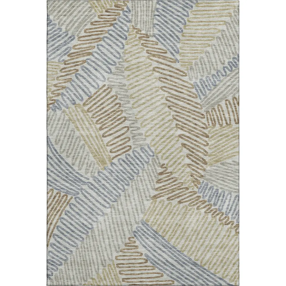 Mayfield AMF904 Taupe 3' x 5' Rug
