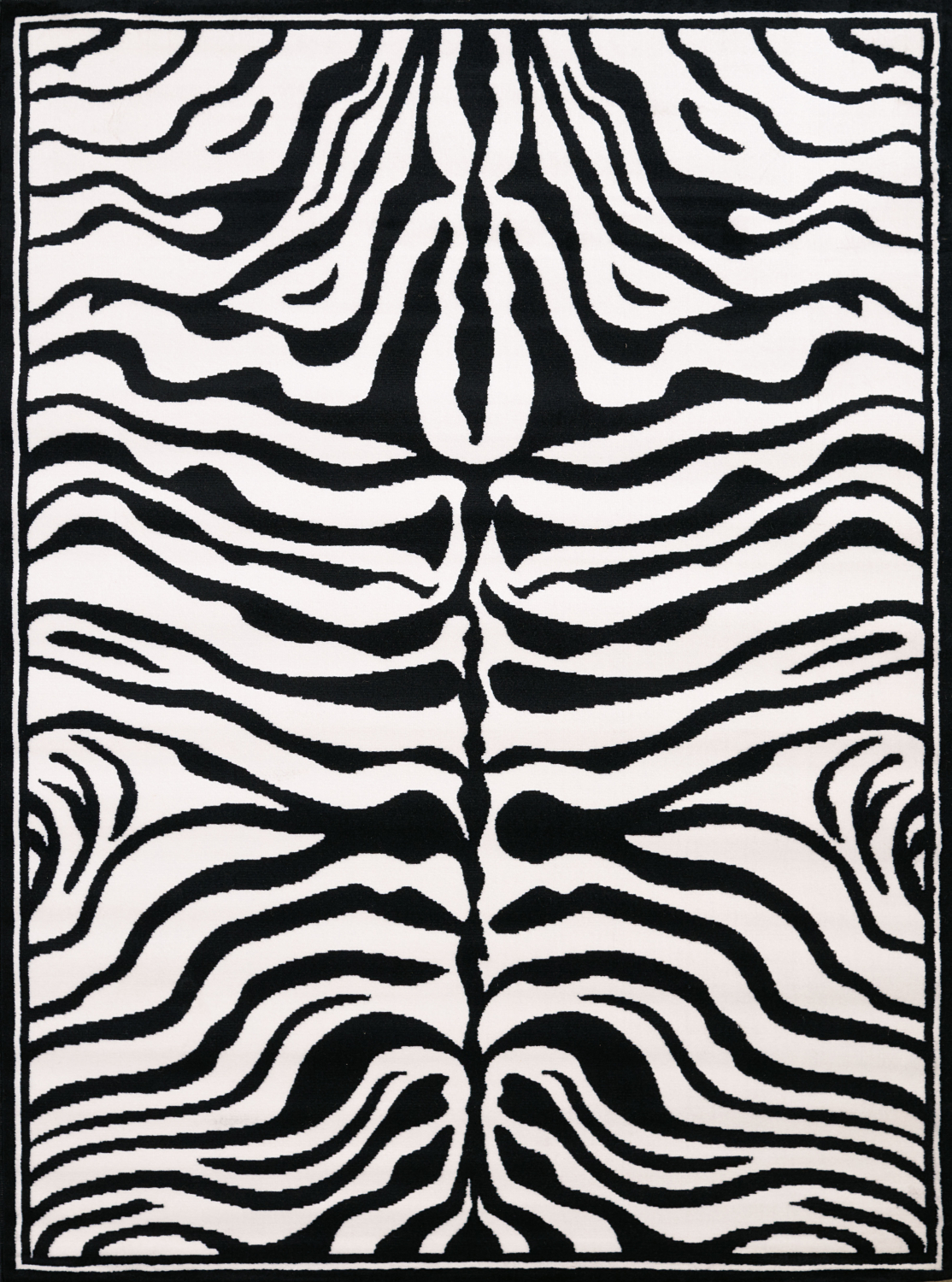 United Weavers Legends Zebra Skin Multi Area Rug 5'3