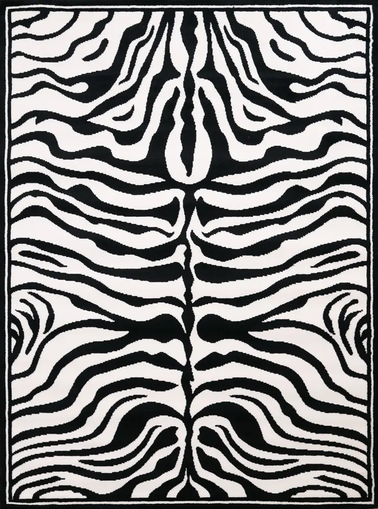 United Weavers Legends Zebra Skin Multi Area Rug 5'3