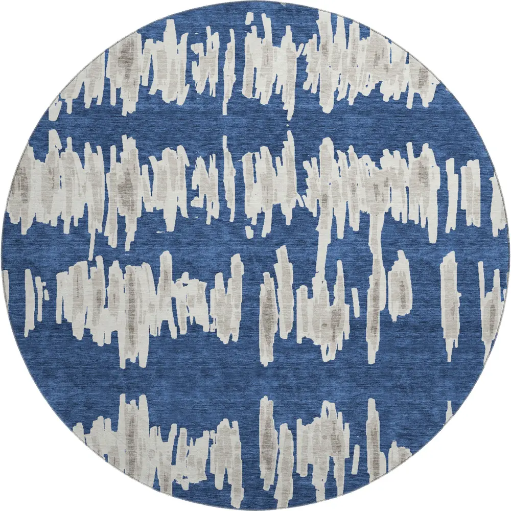 Mayfield AMF905 Navy 8' x 8' Rug