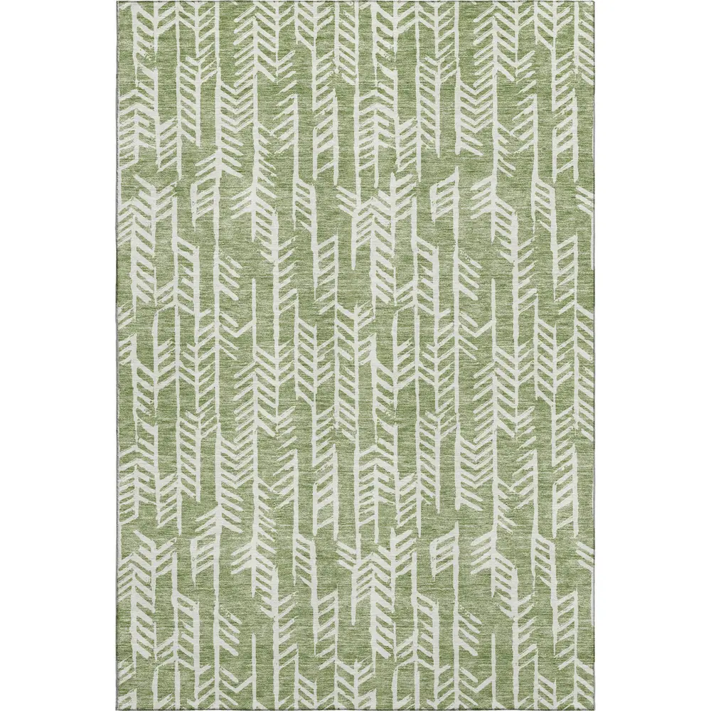 Mayfield AMF906 Green 9' x 12' Rug