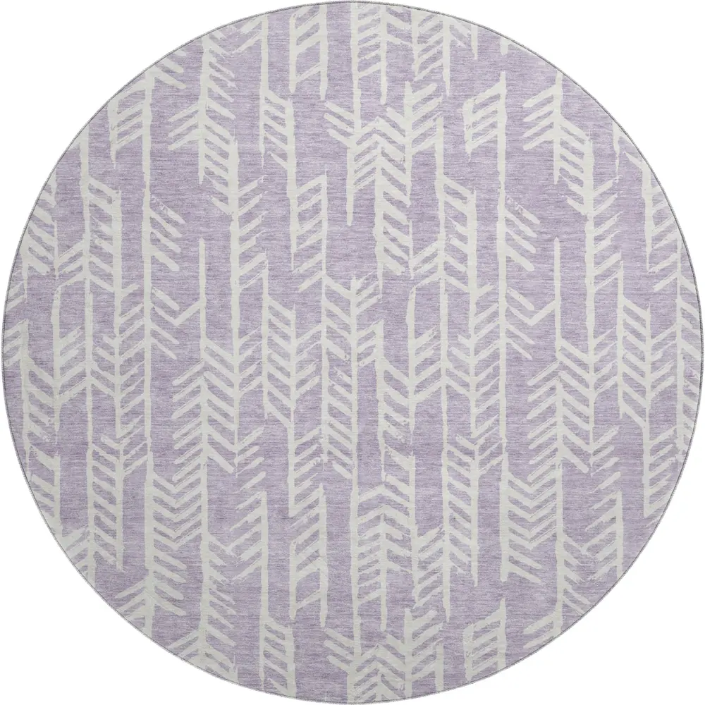 Mayfield AMF906 Lavender 8' x 8' Rug