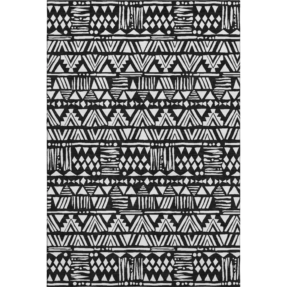 Mayfield AMF907 Black 9' x 12' Rug