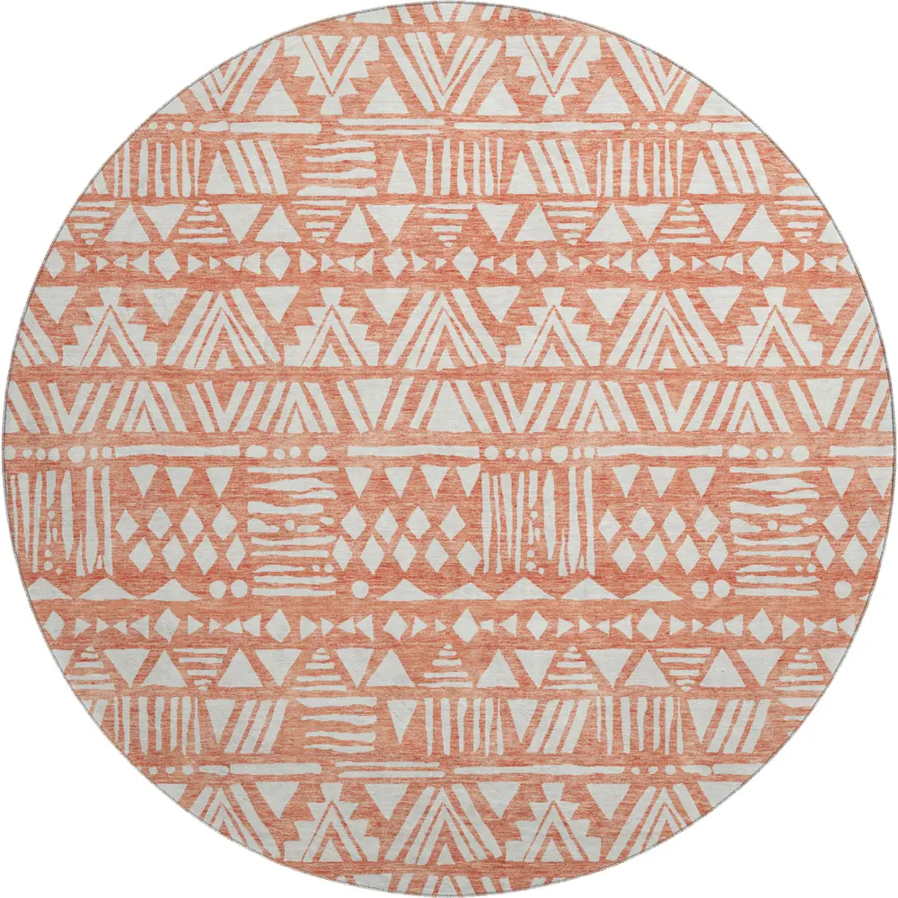 Mayfield AMF907 Coral 8' x 8' Rug