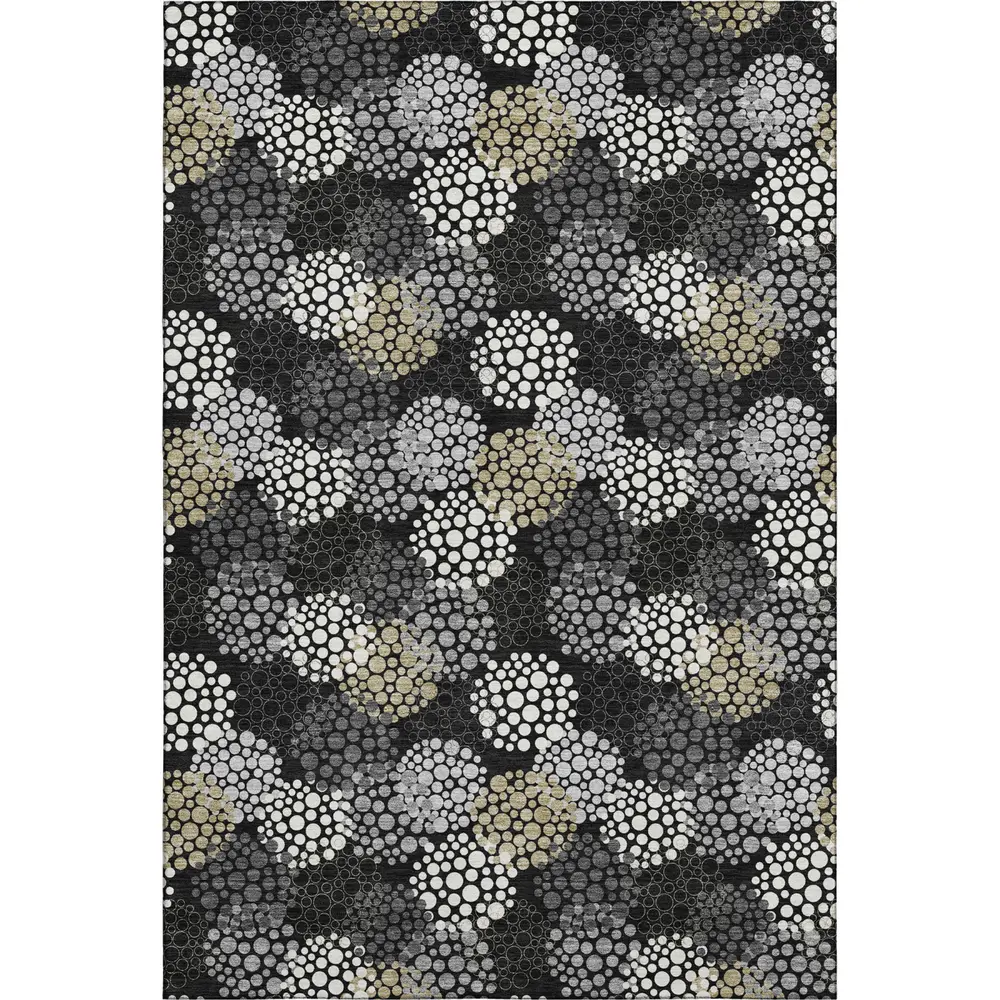 Mayfield AMF908 Black 3' x 5' Rug