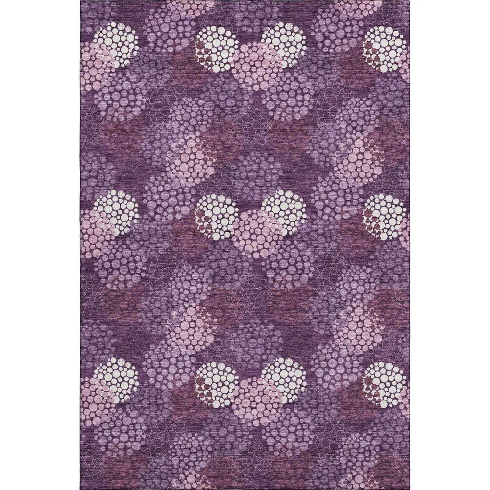 Mayfield AMF908 Eggplant 3' x 5' Rug