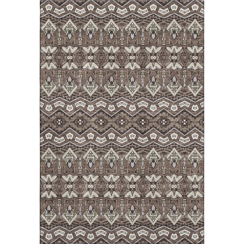 Mayfield AMF909 Brown 10' x 14' Rug