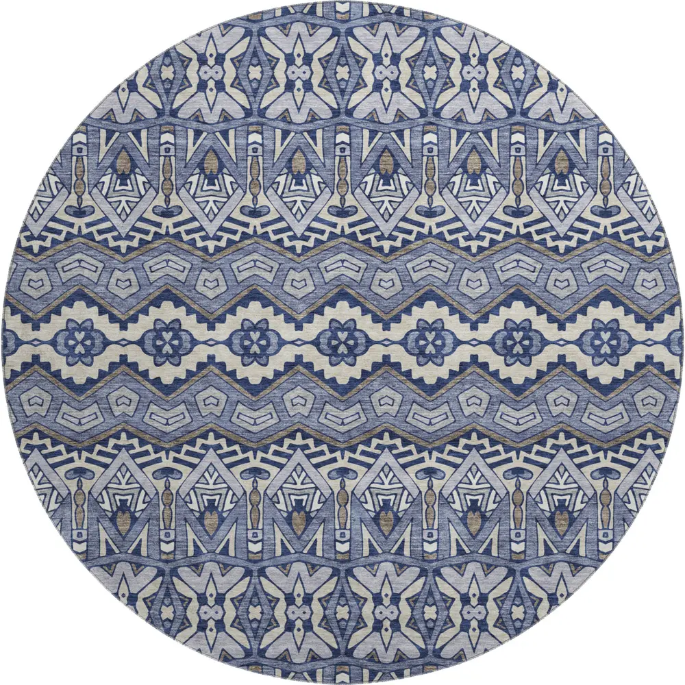 Mayfield AMF909 Denim 8' x 8' Rug