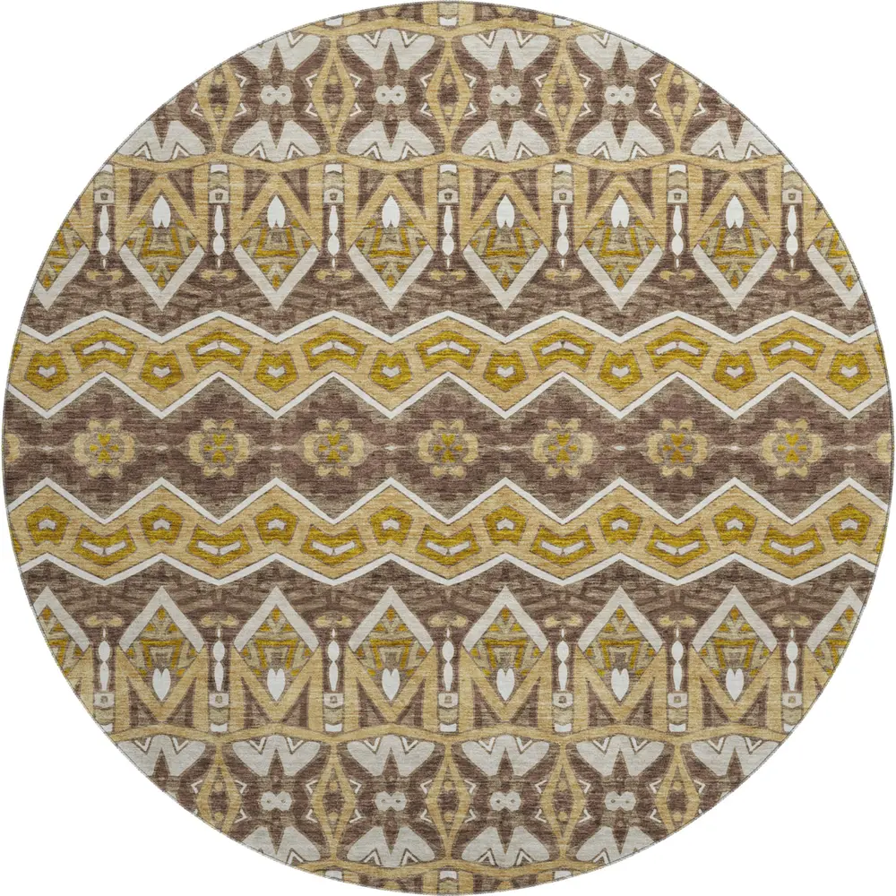 Mayfield AMF909 Gold 8' x 8' Rug