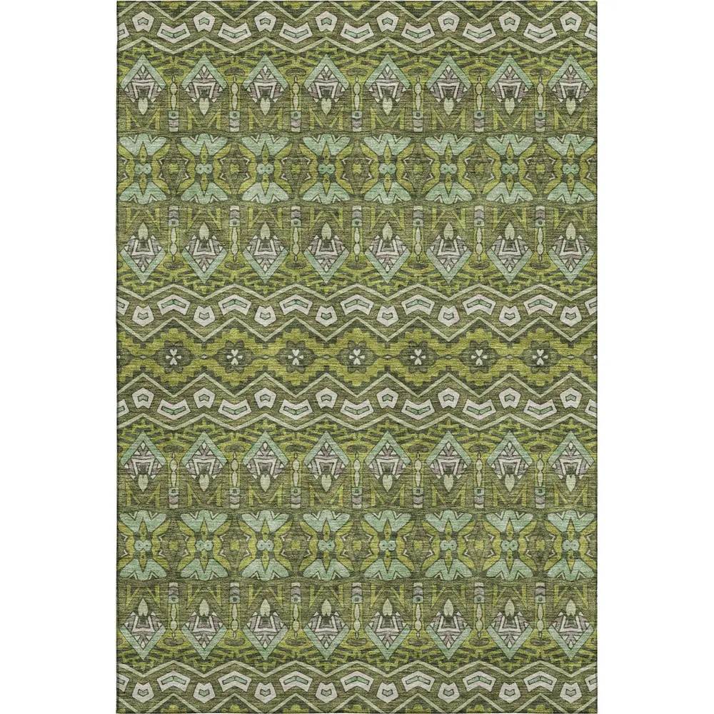 Mayfield AMF909 Olive 3' x 5' Rug
