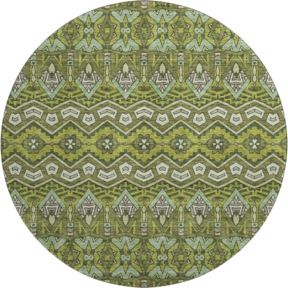 Mayfield AMF909 Olive 8' x 8' Rug