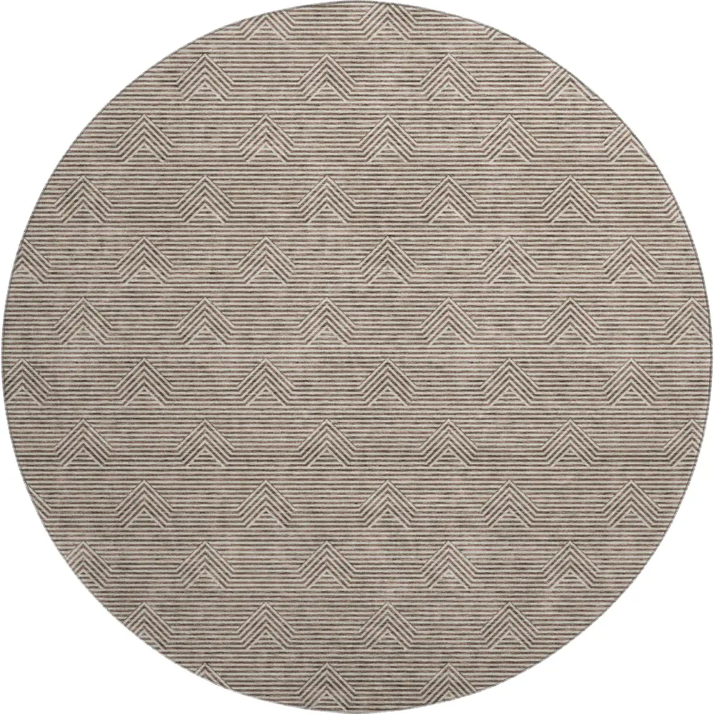 Mayfield AMF910 Brown 8' x 8' Rug