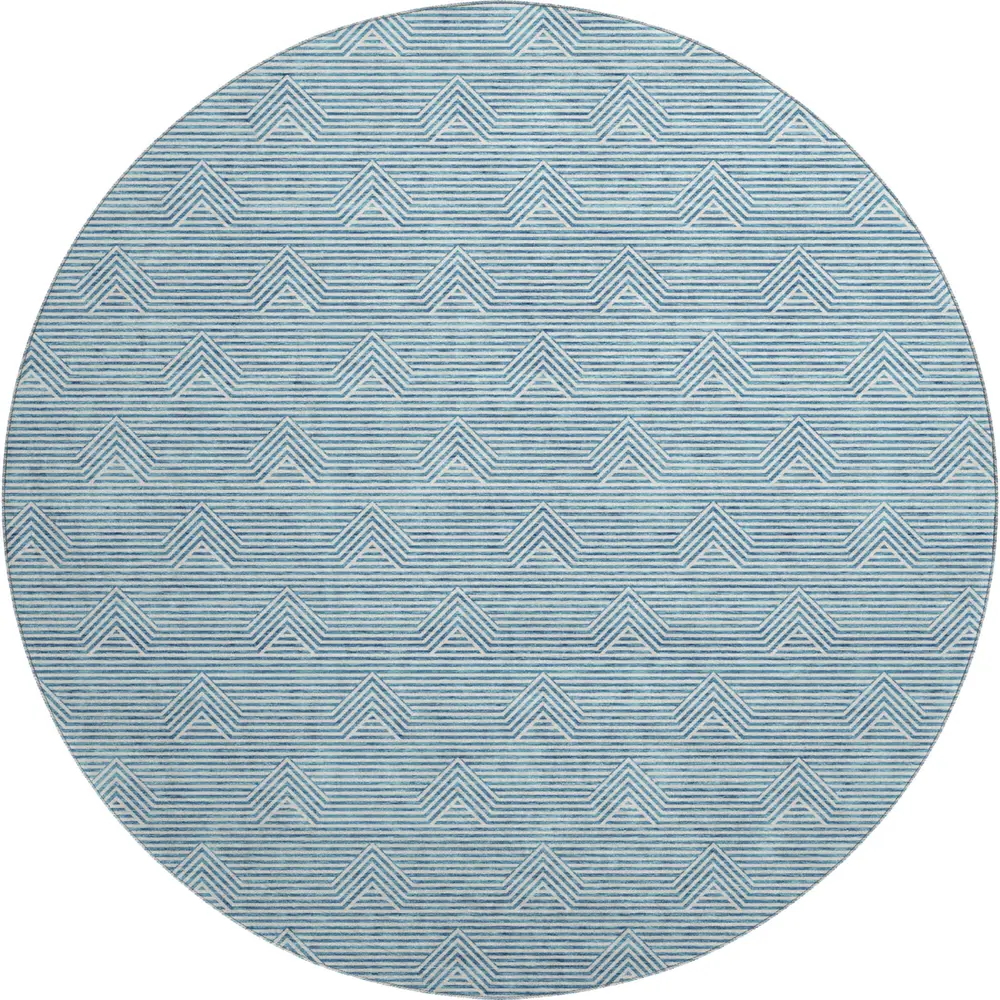 Mayfield AMF910 Teal 8' x 8' Rug