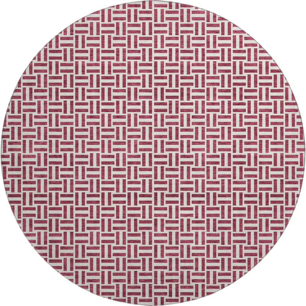 Mayfield AMF911 Burgundy 8' x 8' Rug
