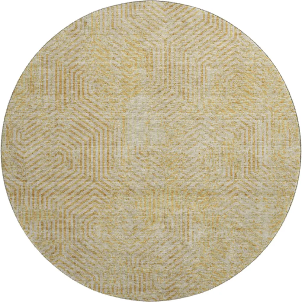 Mayfield AMF912 Gold 8' x 8' Rug