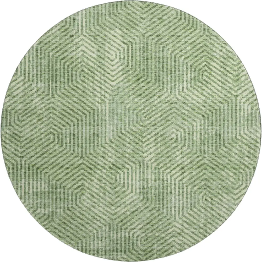 Mayfield AMF912 Green 8' x 8' Rug