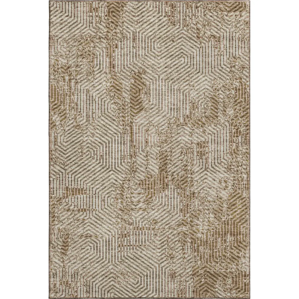 Mayfield AMF912 Mocha 3' x 5' Rug
