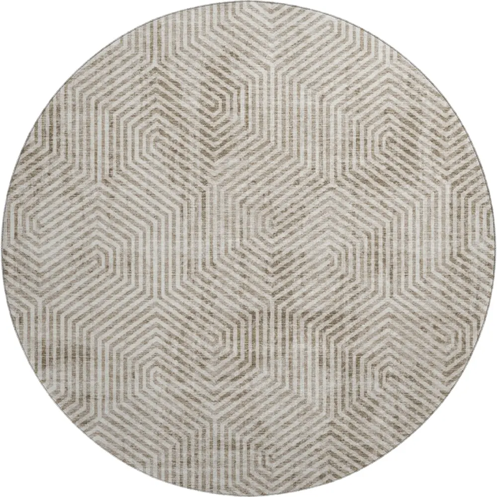 Mayfield AMF912 Taupe 8' x 8' Rug