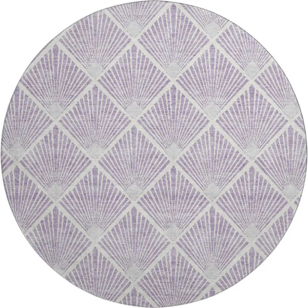 Mayfield AMF914 Lavender 8' x 8' Rug
