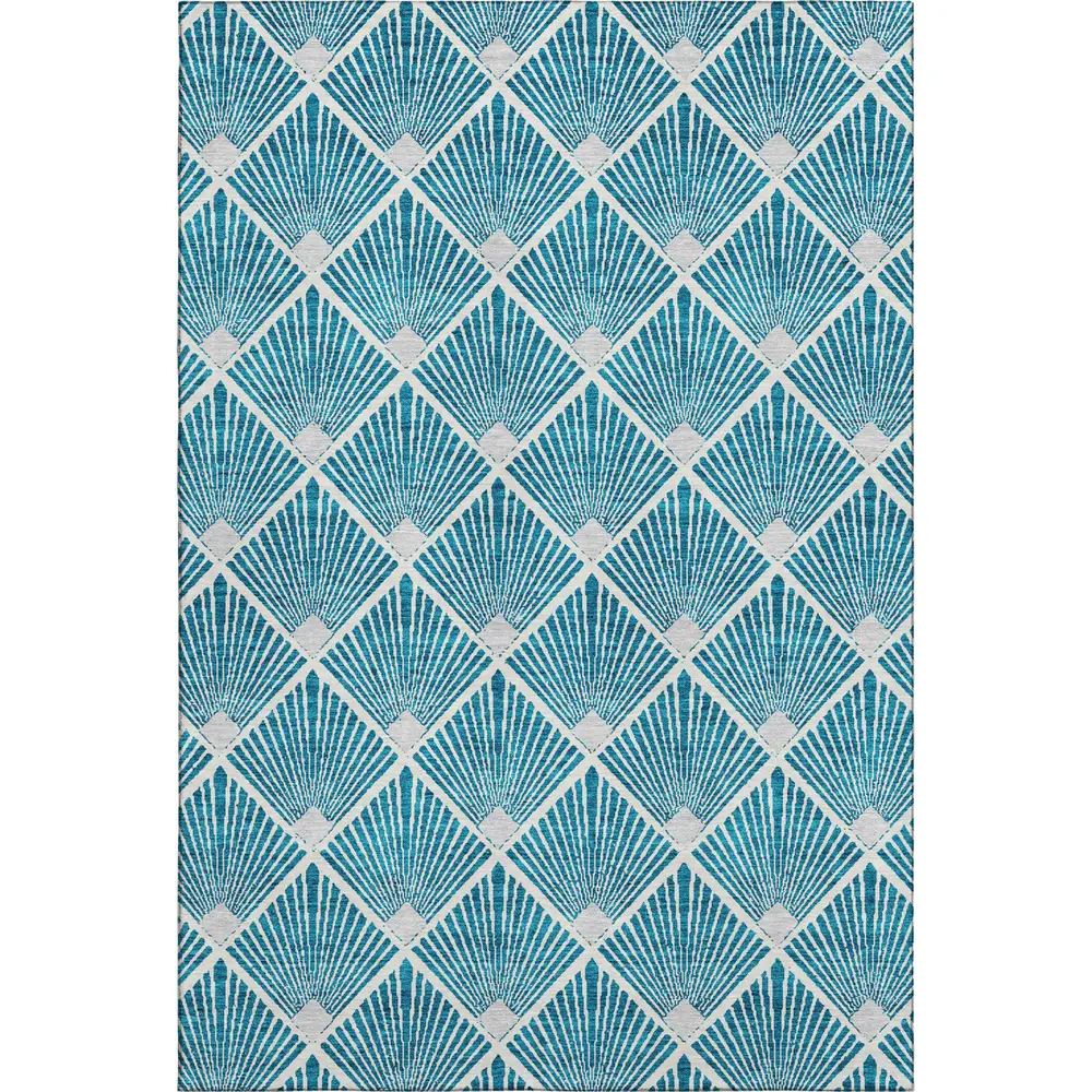 Mayfield AMF914 Teal 8' x 10' Rug
