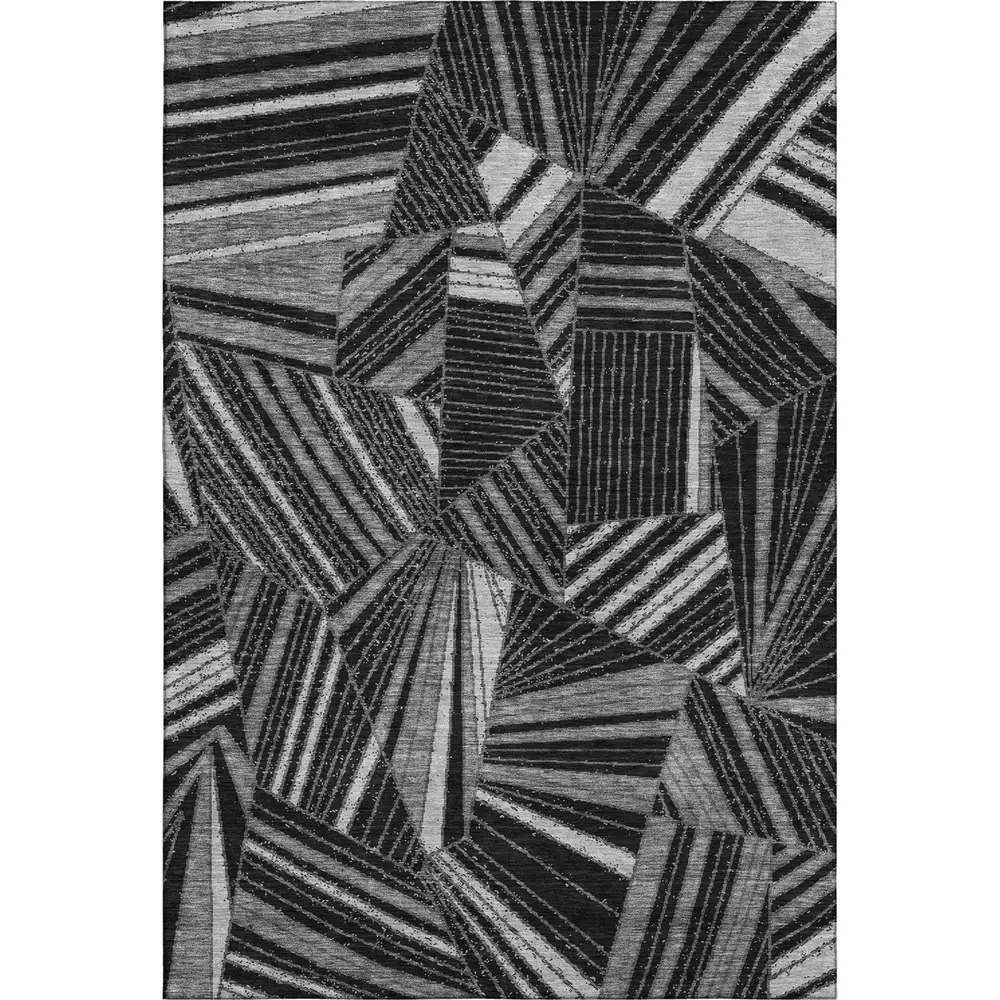 Mayfield AMF915 Black 9' x 12' Rug