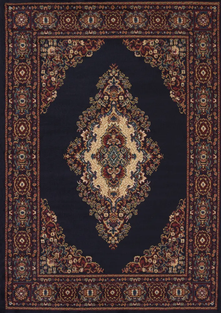 United Weavers Manhattan Cathedral Navy Oversize Rug 7'10