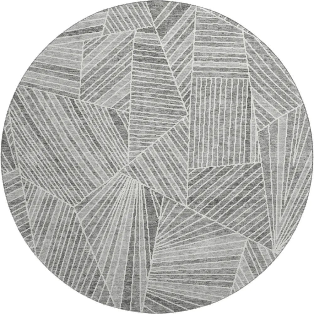 Mayfield AMF915 Gray 8' x 8' Rug