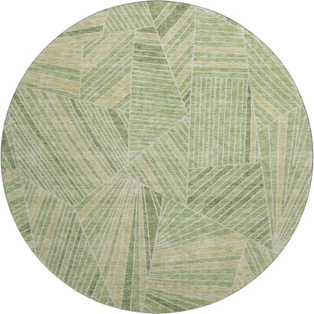 Mayfield AMF915 Green 8' x 8' Rug
