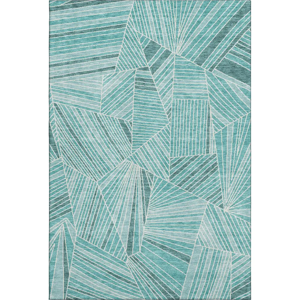 Mayfield AMF915 Teal 10' x 14' Rug