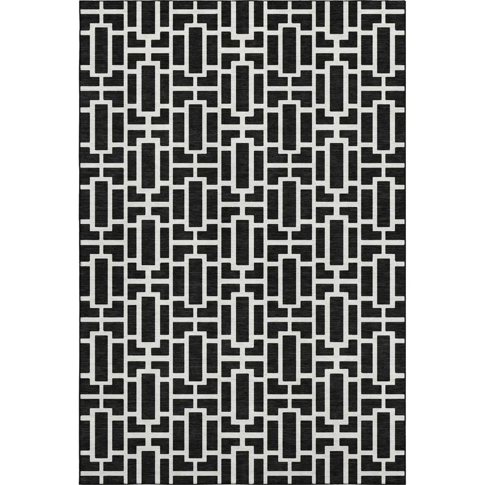 Mayfield AMF916 Black 3' x 5' Rug