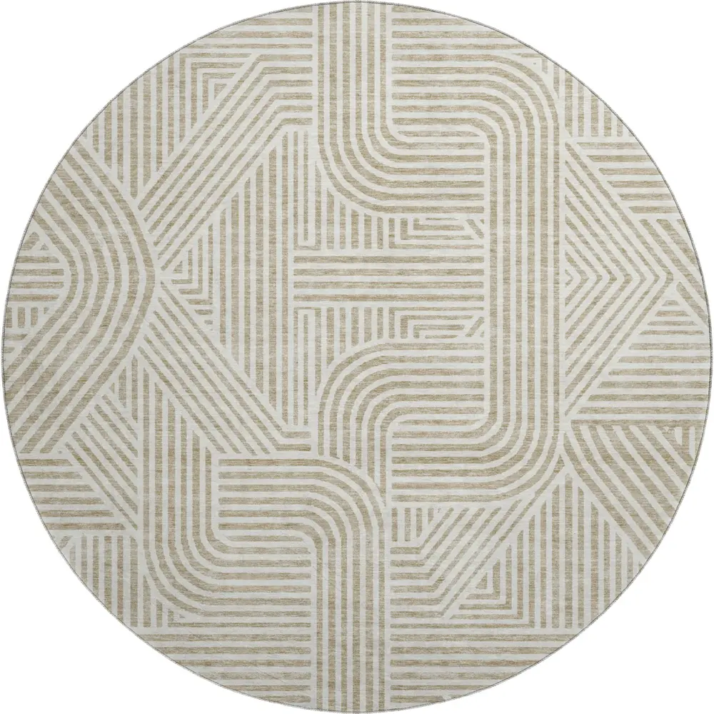 Mayfield AMF917 Beige 8' x 8' Rug