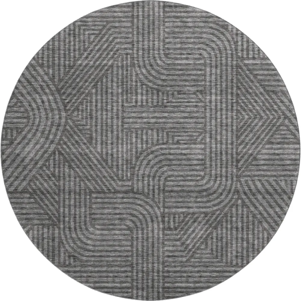 Mayfield AMF917 Charcoal 8' x 8' Rug