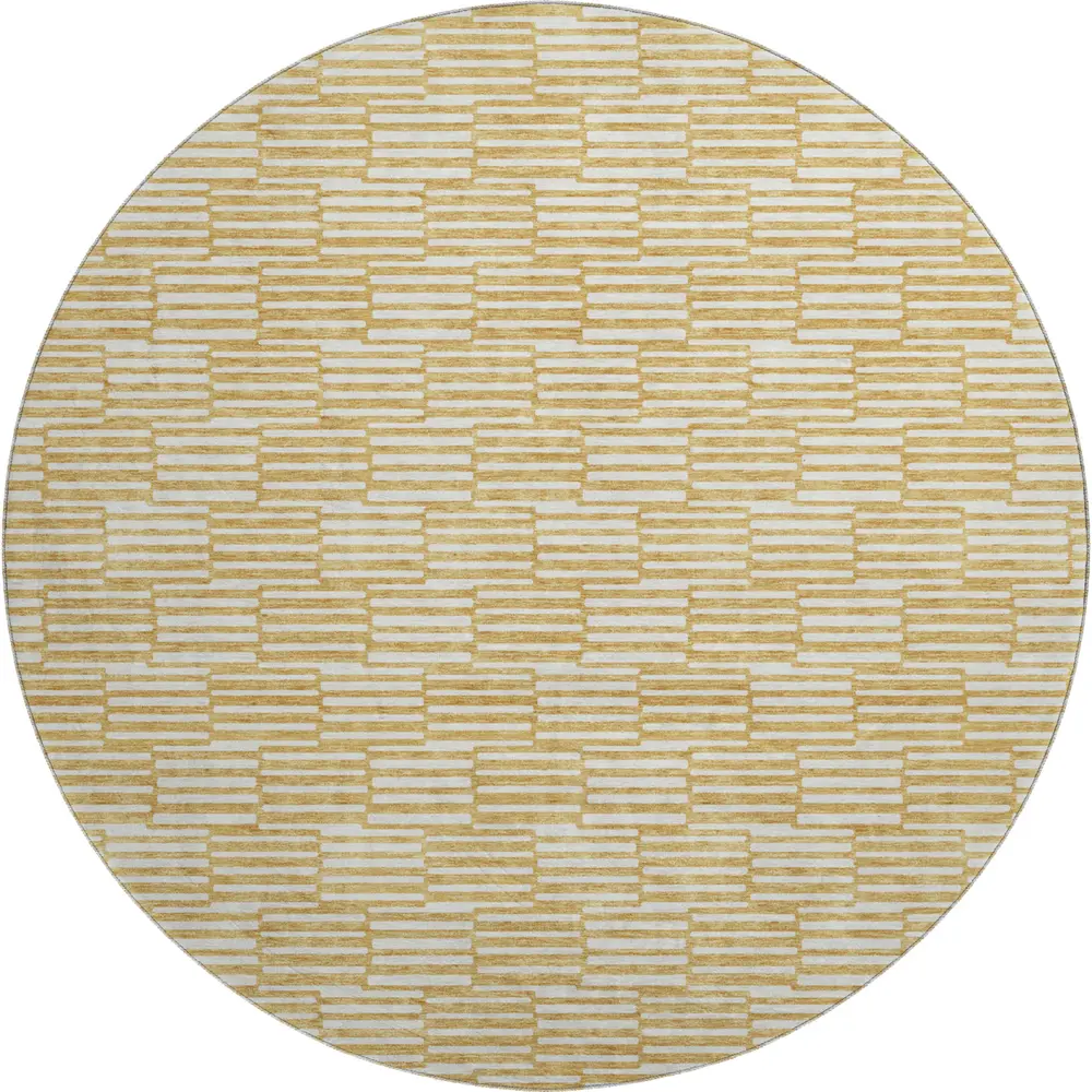 Mayfield AMF918 Gold 8' x 8' Rug