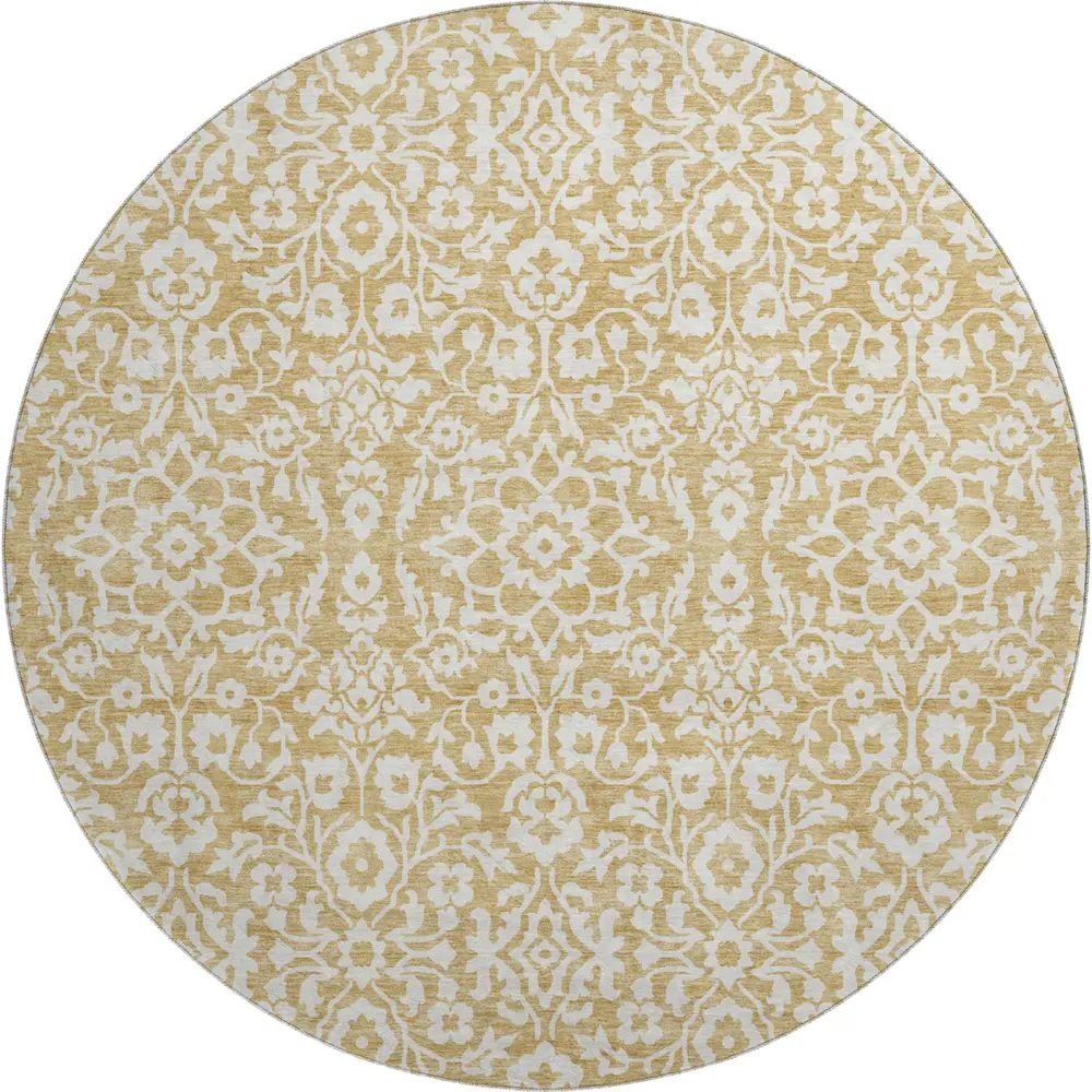 Mayfield AMF920 Gold 8' x 8' Rug