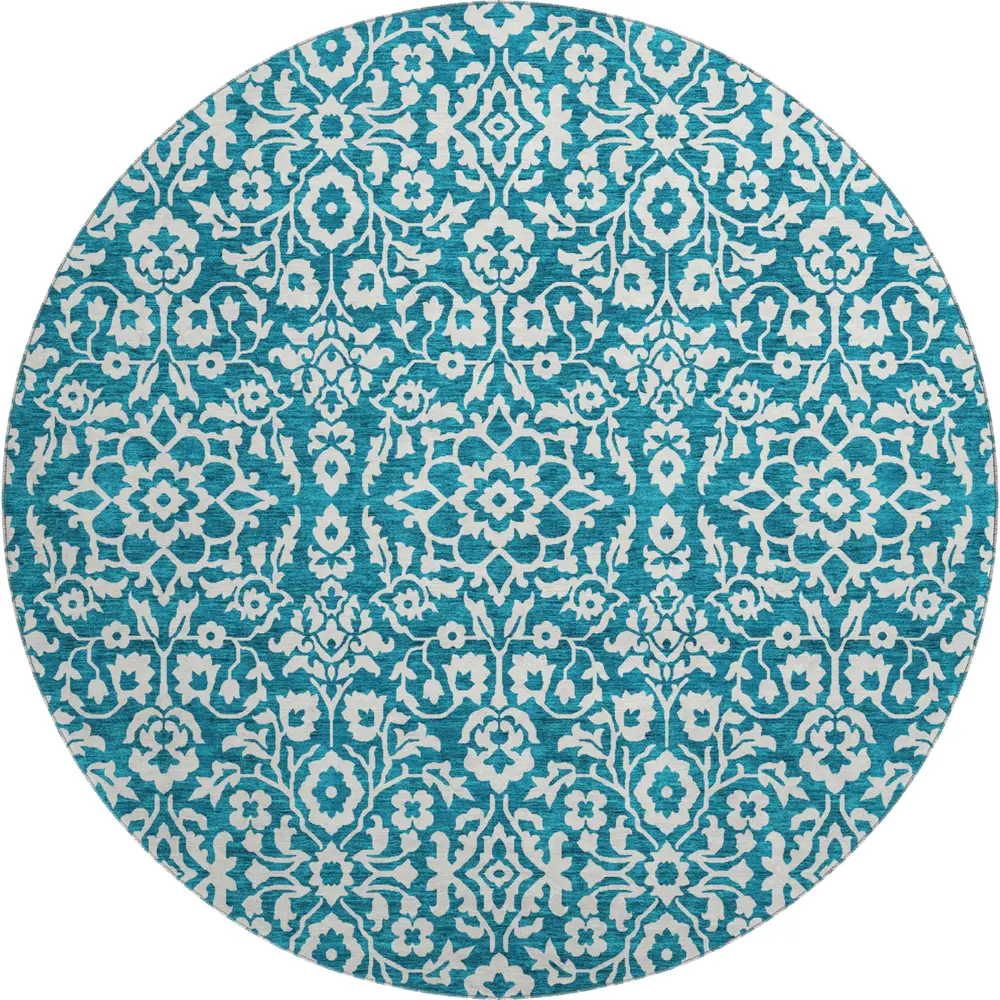 Mayfield AMF920 Teal 8' x 8' Rug