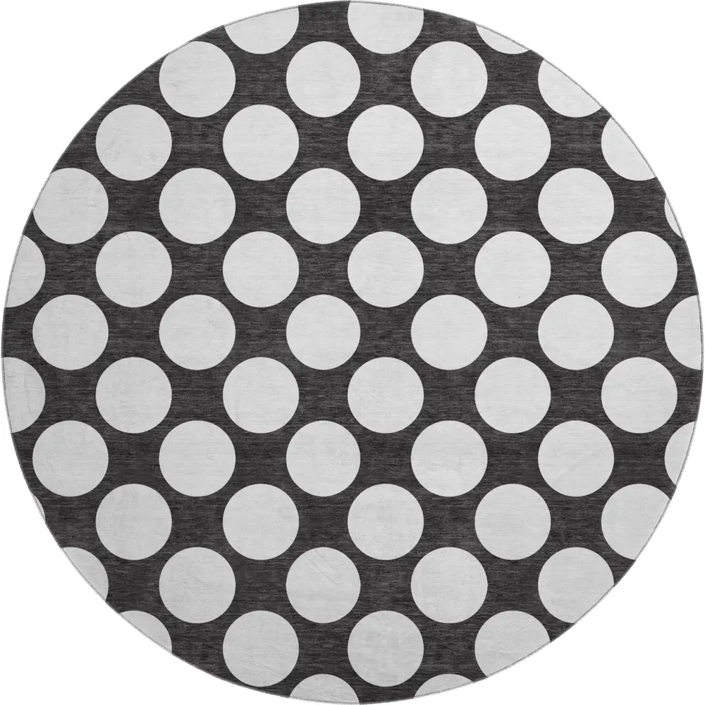 Mayfield AMF921 Black 8' x 8' Rug