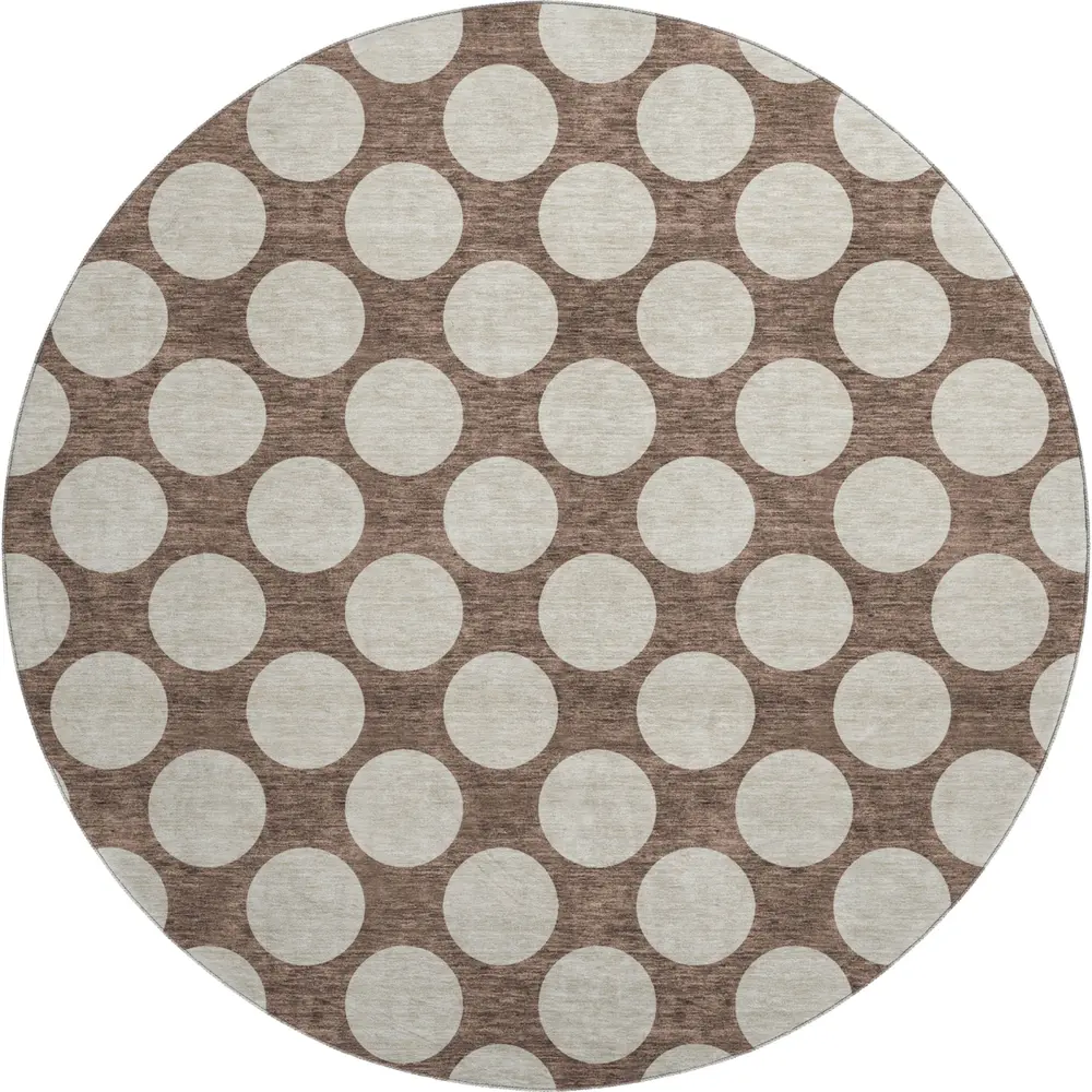 Mayfield AMF921 Brown 8' x 8' Rug