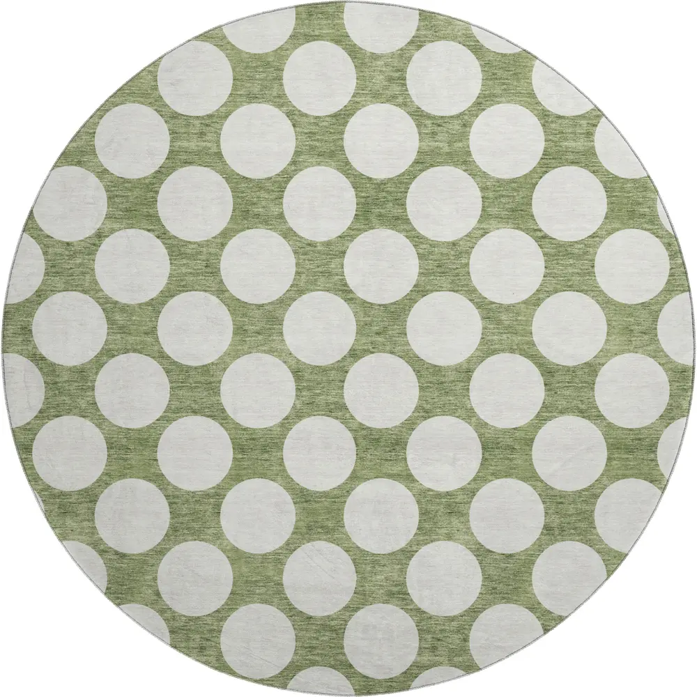 Mayfield AMF921 Green 8' x 8' Rug