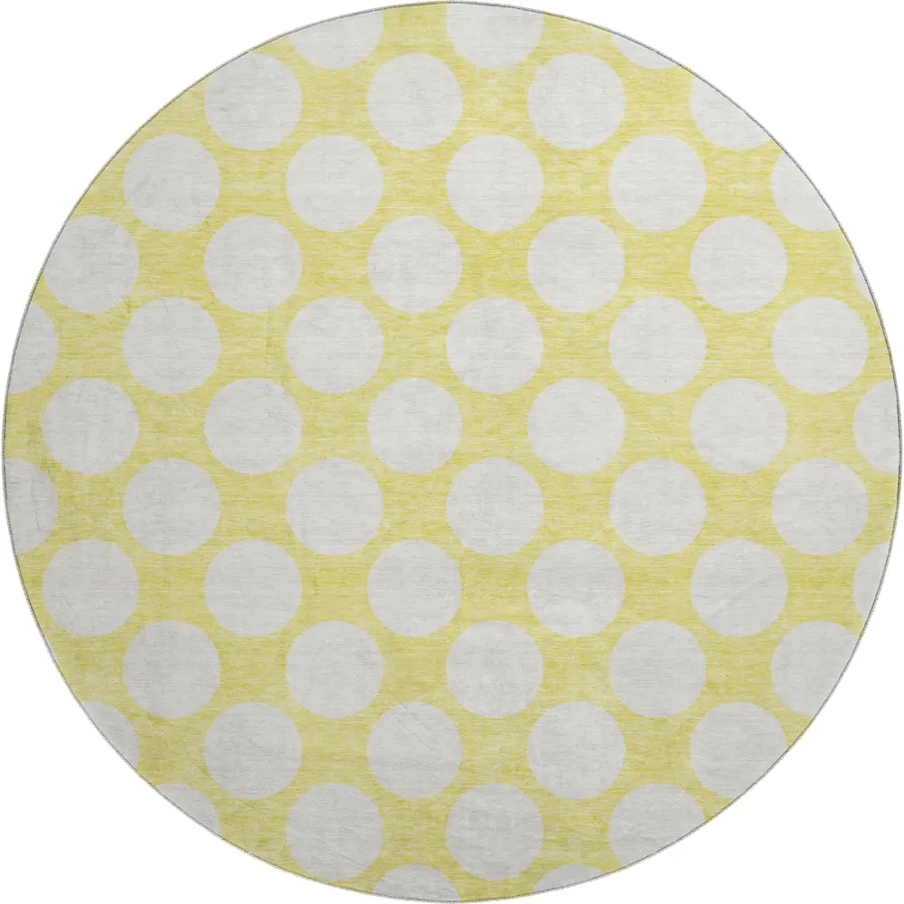 Mayfield AMF921 Yellow 8' x 8' Rug