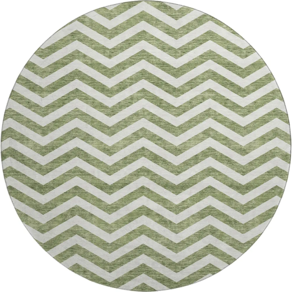 Mayfield AMF922 Green 8' x 8' Rug