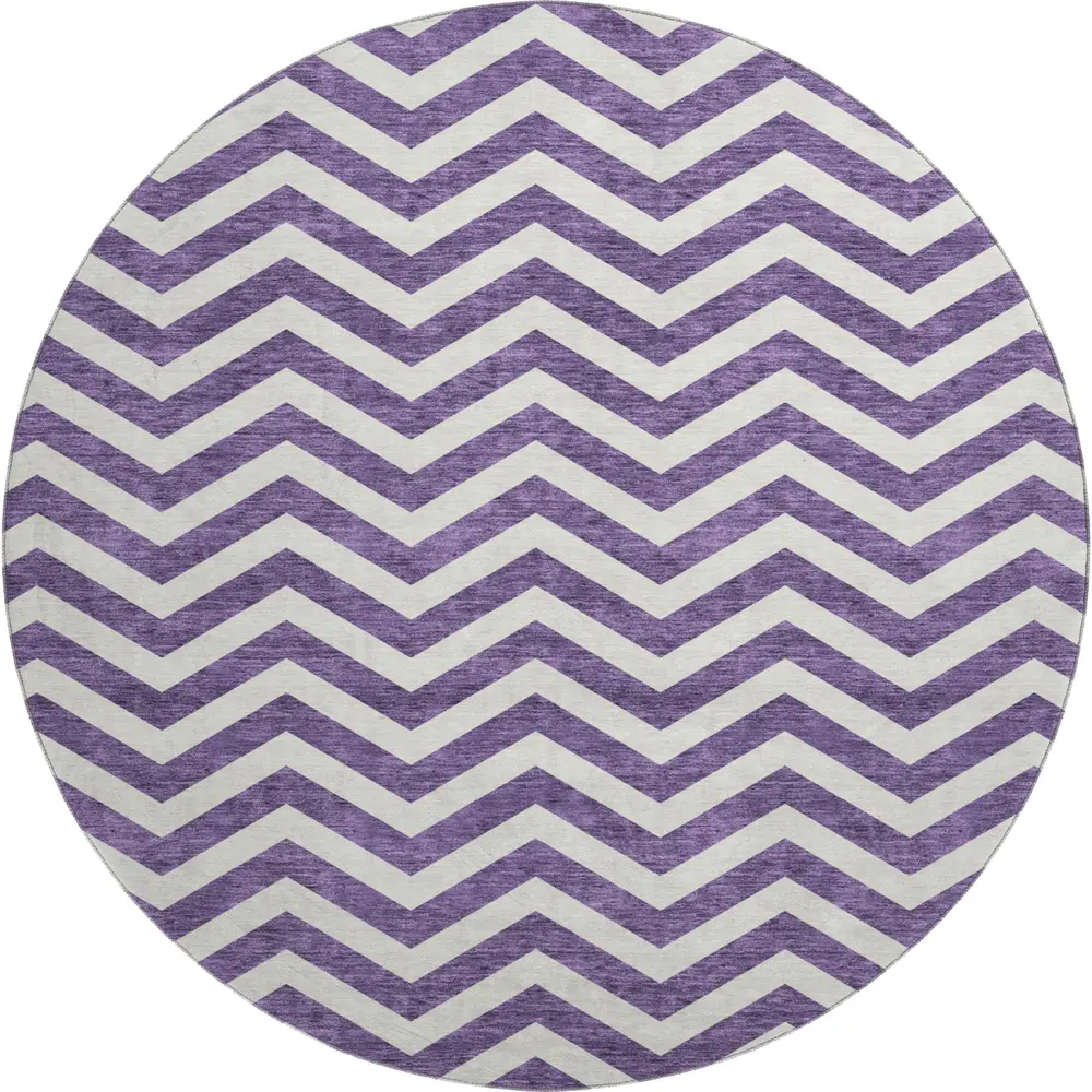Mayfield AMF922 Purple 8' x 8' Rug