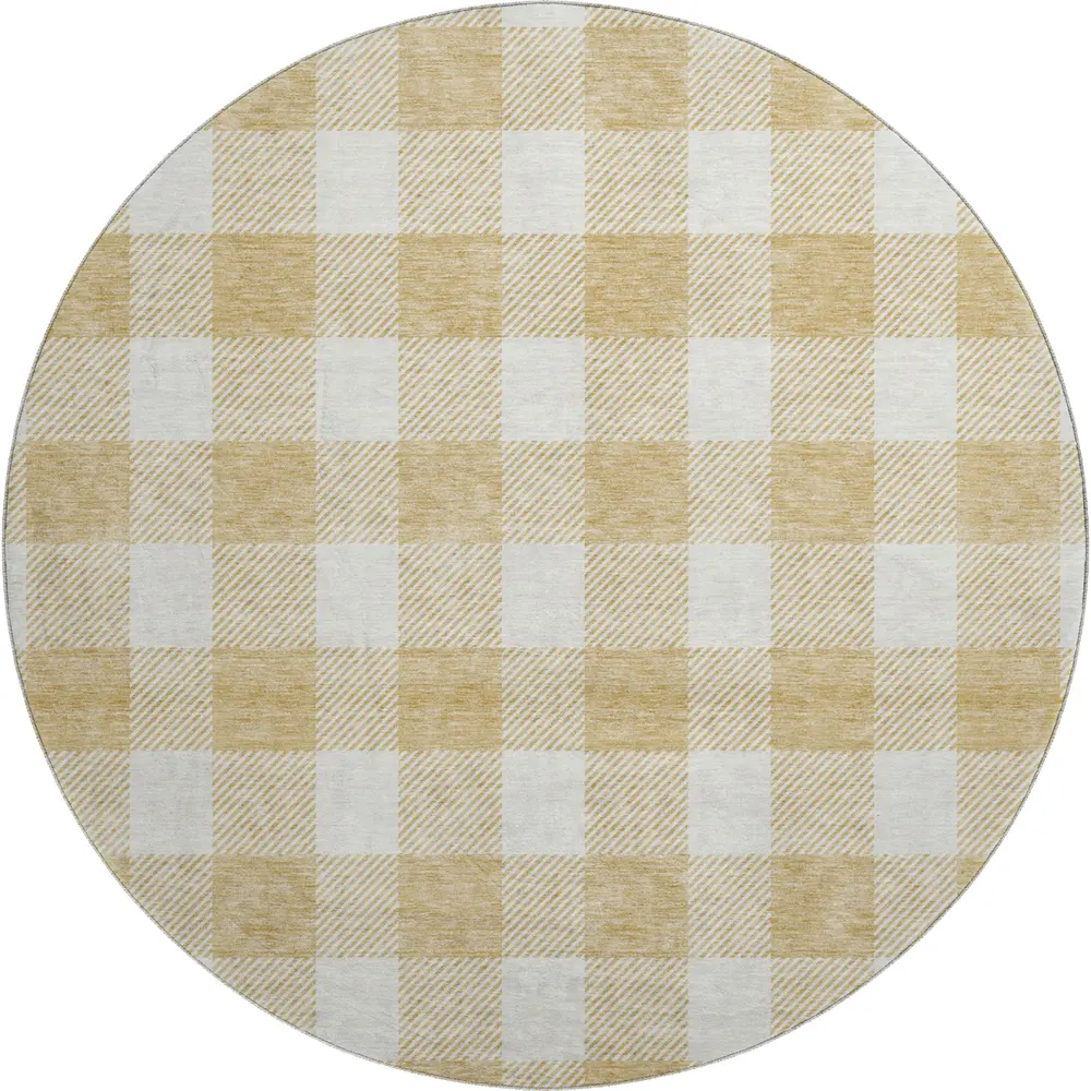 Mayfield AMF923 Gold 8' x 8' Rug