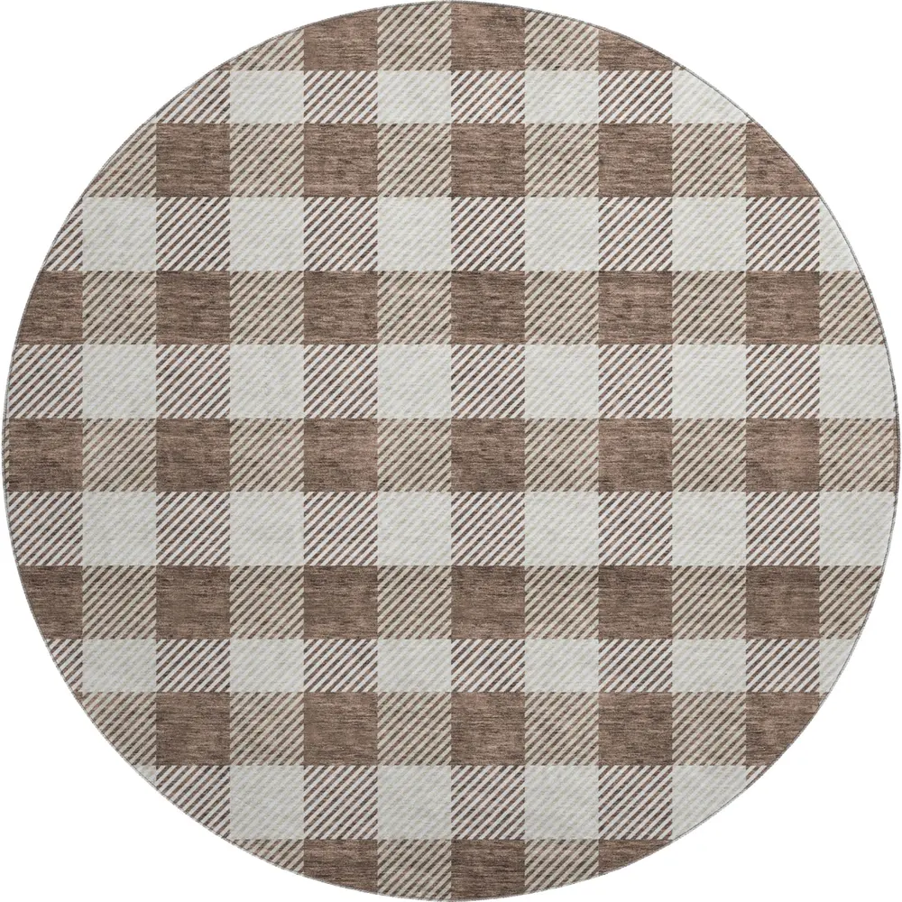Mayfield AMF924 Brown 8' x 8' Rug