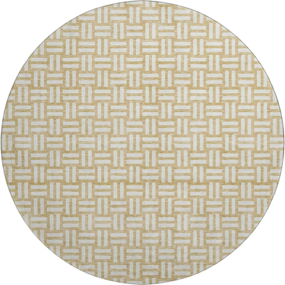 Mayfield AMF925 Gold 8' x 8' Rug