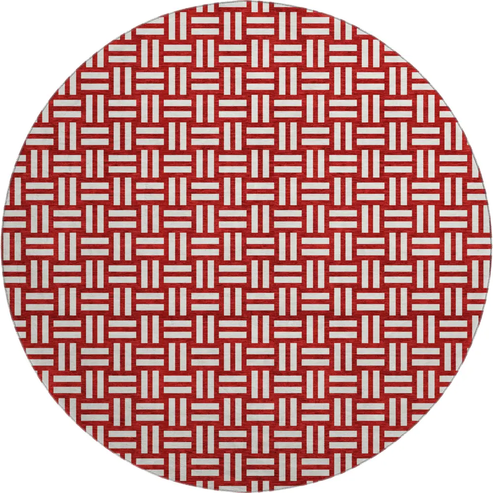 Mayfield AMF925 Red 8' x 8' Rug