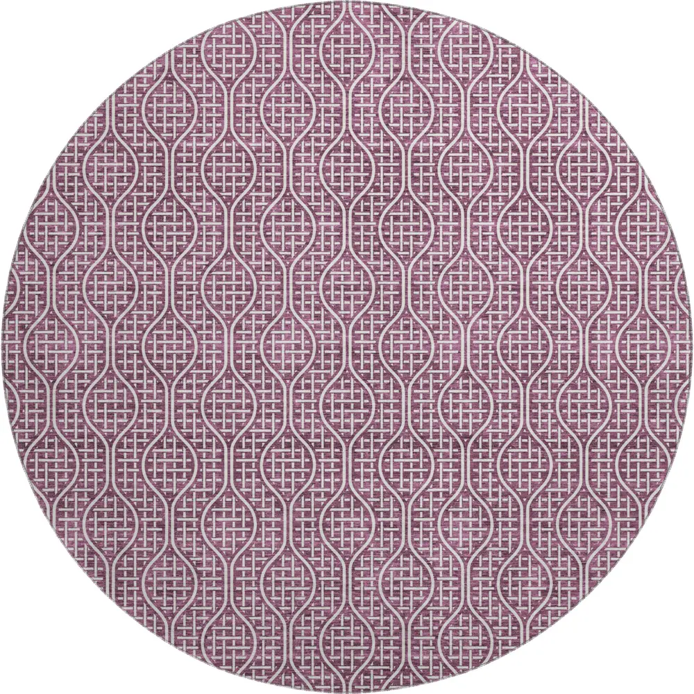 Mayfield AMF926 Eggplant 8' x 8' Rug