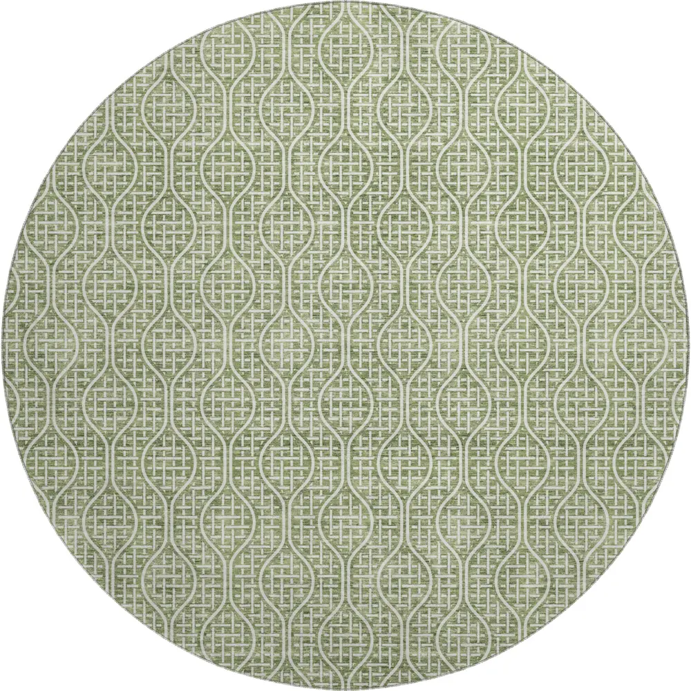 Mayfield AMF926 Green 8' x 8' Rug